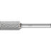 Picture of Hartmetall Frässtift Zylinder ZYAS stirn. Ø 12x25 mm Schaft-Ø 6 mm Z3P universal mittel kreuzv.
