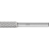 Bild von Hartmetall Frässtift Zylinder ZYAS stirn. Ø 08x20mm Schaft-Ø 6 mm Z4 universal mittel fein