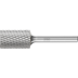 Bild von Hartmetall Frässtift Zylinder ZYAS stirn. Ø 16x25 mm Schaft-Ø 6 mm Z4 universal mittel fein
