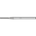 Bild von Hartmetall Frässtift Zylinder ZYAS stirn. Ø 02x10mm Schaft-Ø 3 mm Z4 universal mittel fein