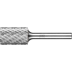 Bild von Hartmetall Hochleistungsfrässtift ALLROUND Zyl. ZYAS stirn Ø 16x25 mm Schaft-Ø 6 mm univer.grob