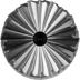 Bild von Hartmetall Hochleistungsfrässtift ALLROUND Zyl. ZYAS stirn Ø 16x25 mm Schaft-Ø 6 mm univer.grob
