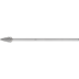Bild von Hartmetall Hochleistungsfrässtift STEEL Spitzbogen SPG Ø 12x25 mm Schaft-Ø 6x150mm für Stahl
