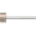 Picture of CBN-Schleifstift Zyl. Ø 18,0mm Schaft-Ø 6 mm B126 (mit.) zum Schleifen von Bohrungen/Radien