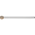 Bild von CBN-Schleifstift Kugel Ø 5,0mm Schaft-Ø 3 mm B126 (mittel) zum Gravieren und Entgraten