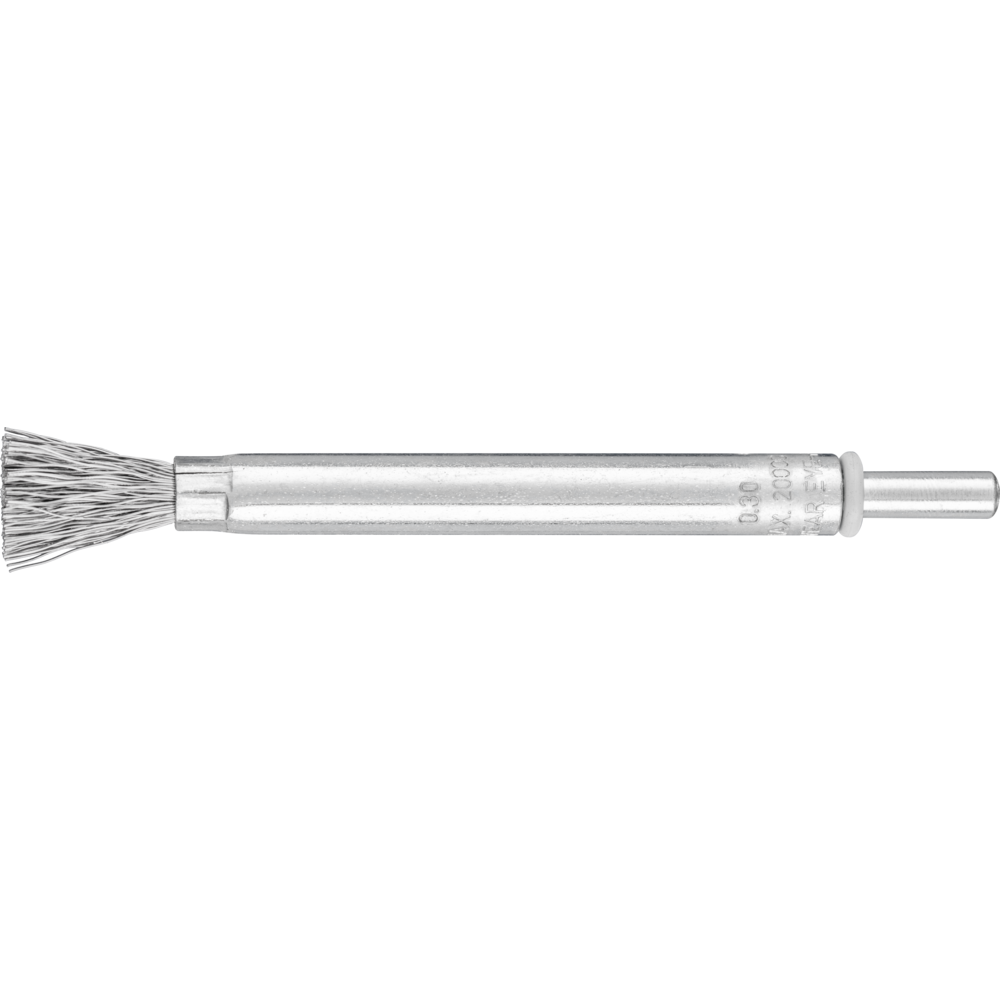 Bild von lange Pinselbürste ungezopft PBUL Ø10mm Schaft-Ø6 mm Stahl-Draht-Ø0,30
