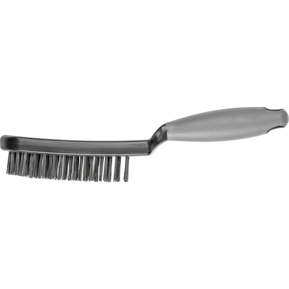 Imagen de Handbürste mit Kunststoffkörper und ergonomischem Griff HBUP 5reihig Stahl-Draht-Ø0,40