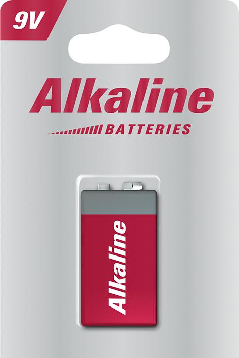 Picture of Alkaline Batteries 9V 1er Blister 1st price