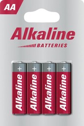 Bild von Alkaline Batteries AA 4er Blister 1st price