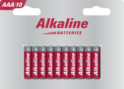 Bild von Alkaline Batteries AAA 10er Blister 1st price