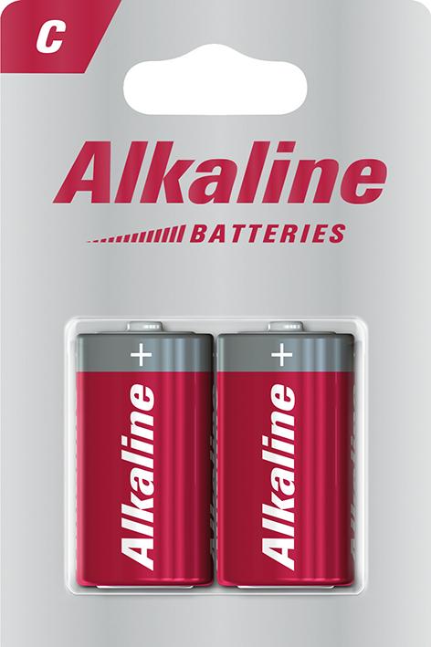 Imagen de Alkaline Batteries C 2er Blister 1st price
