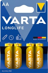 Bild von Batterie LONGLIFE VARTA AA 4er Blister