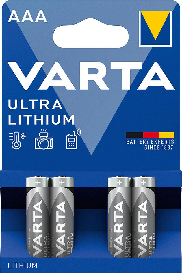Bild für Kategorie VARTA ULTRA LITHIUM