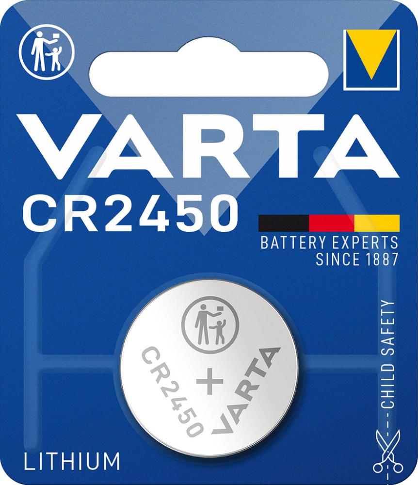 Imagen de VARTA Electronics LithiumCR 2450, 3V, 1 Blister
