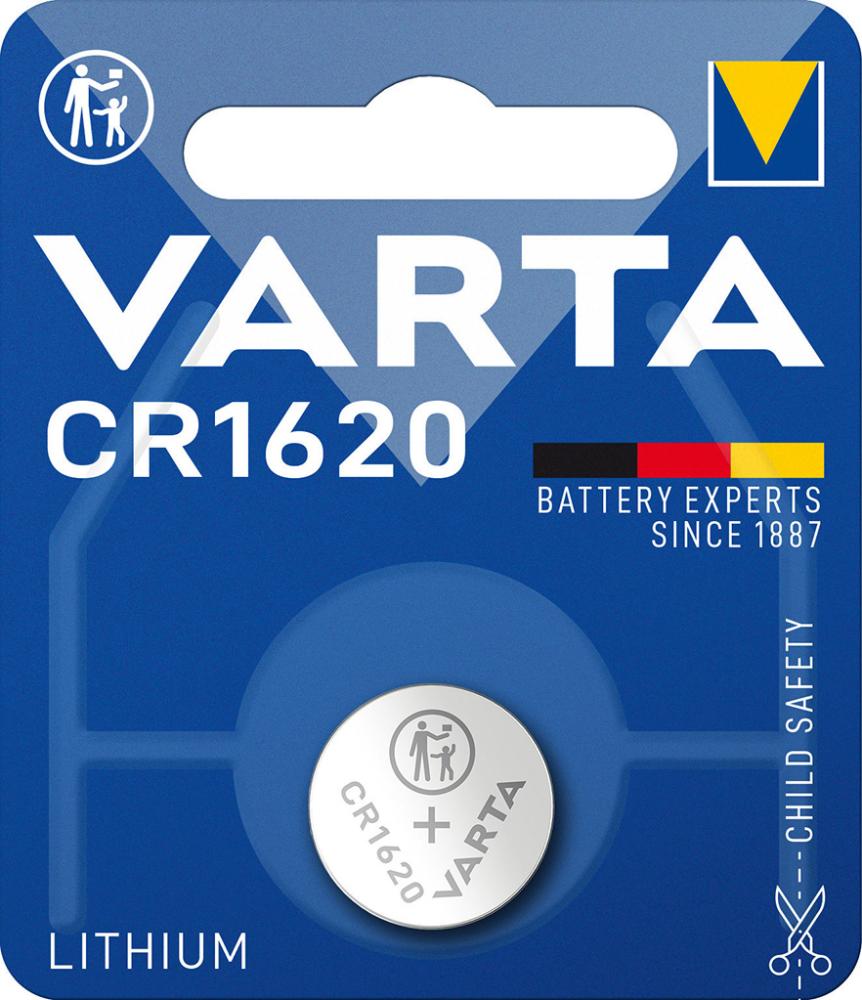 Imagen de VARTA Electronics LithiumCR1620 1erBli., 3,0V