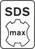 Bild von EXPERT SDS max-8X Hammerbohrer, 22 x 400 x 520 mm, 5 Stück. Für Bohrhämmer
