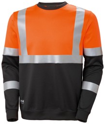 Bild von Warn-Sweatshirt, orange, Gr.XL