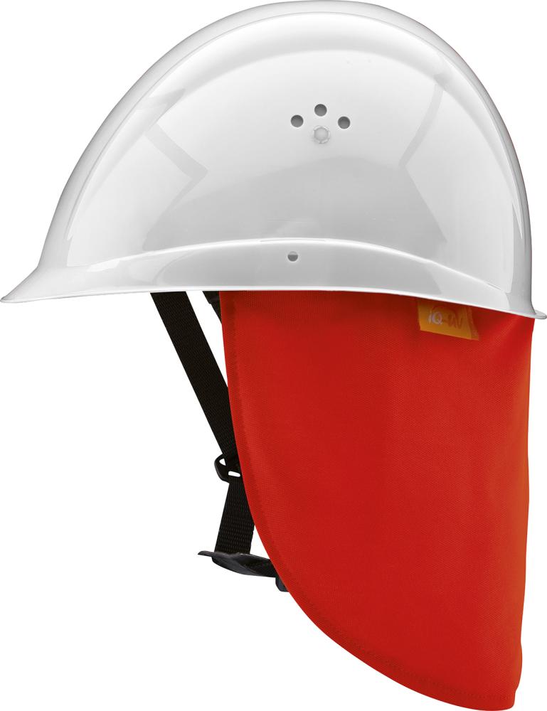 Bild von Helm INAP Profiler plus6/UV,UV-Nackenschutz,weiß