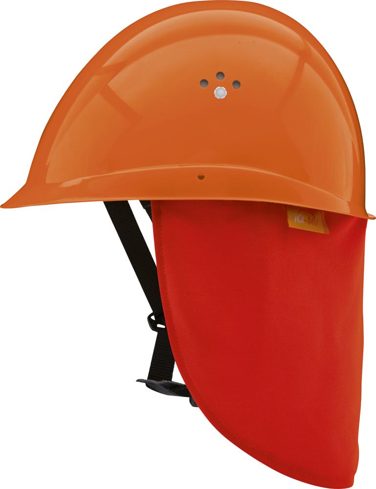 Bild von Helm INAP Profiler plus6/UV,UV-Nackenschutz,orange