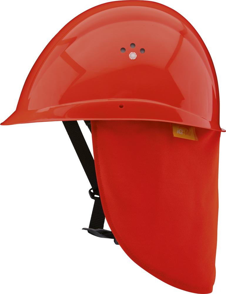 Bild von Helm INAP Profiler plus6/UV,UV-Nackenschutz,rot