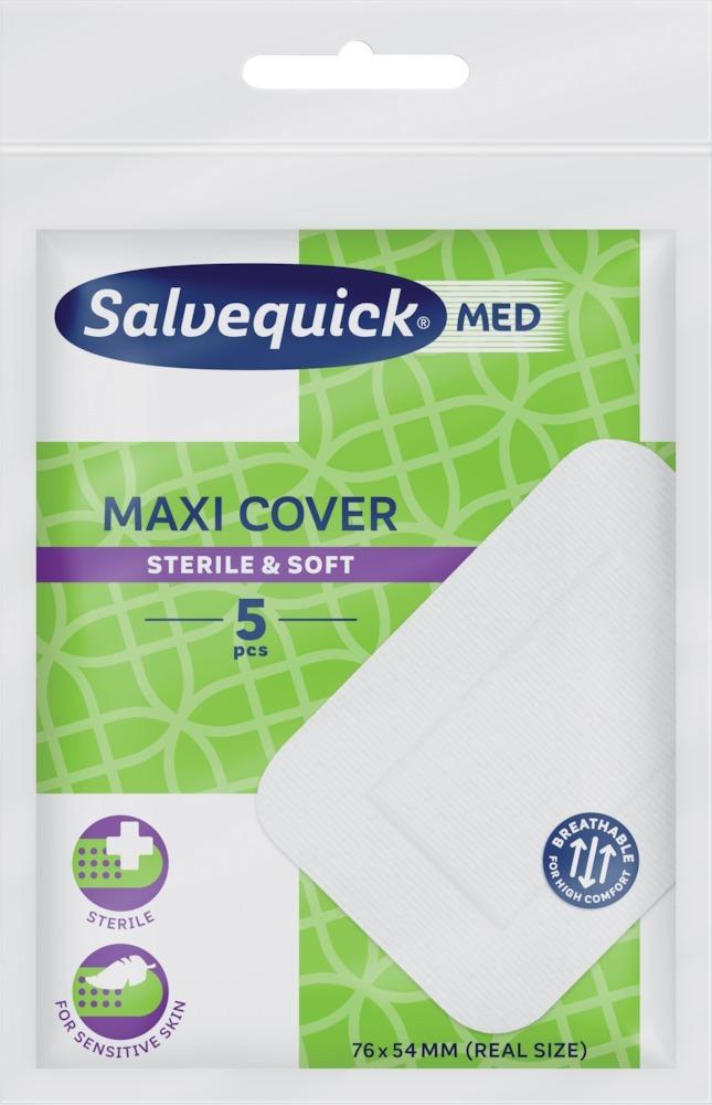 Picture of Salvequick Maxi-Pflaster 76x54mm, 5 Stck.