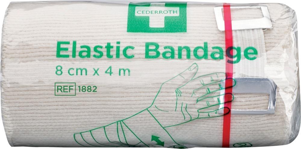 Imagen de Bandage elastisch 8cm x 4m mit Clip