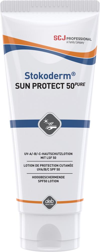 Picture of Stokoderm® Sun Protect 50 PURE UV-Hautschutz 100 ml Tube temp.Altern.401608103142