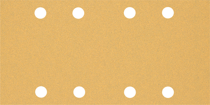 Bild von Expert C470 Schleifpapier für Schwingschleifer, 93 x 186 mm, 8 Löcher, K 80