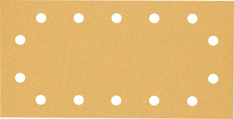 Bild von Expert C470 Schleifpapier für Schwingschleifer, 115 x 230 mm, 14 Löcher, K 80