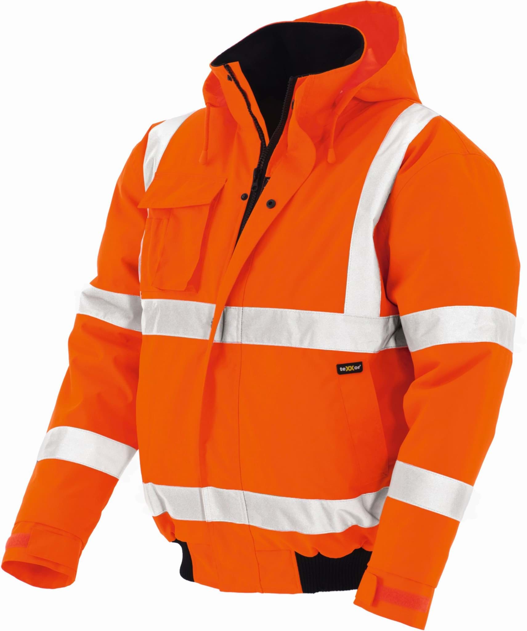 teXXor Warnschutz-Pilotenjacke WHISTLER leuchtorange