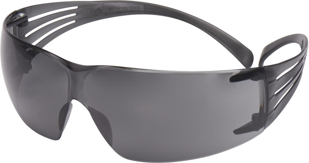 Brille Secure Fit 200, AS/AF, PC, grau getönt
