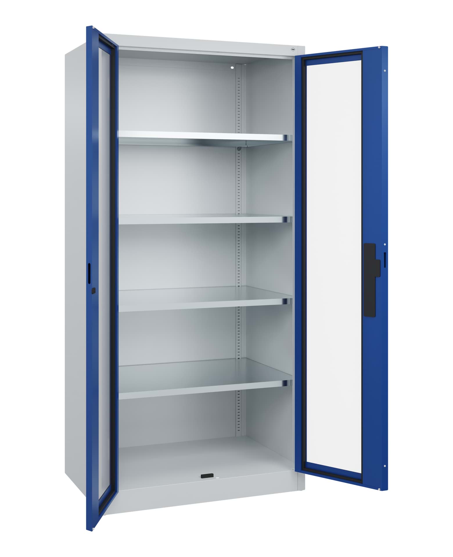 Schrank mit Sichtfenster 8922-055 / 7035 / 5010