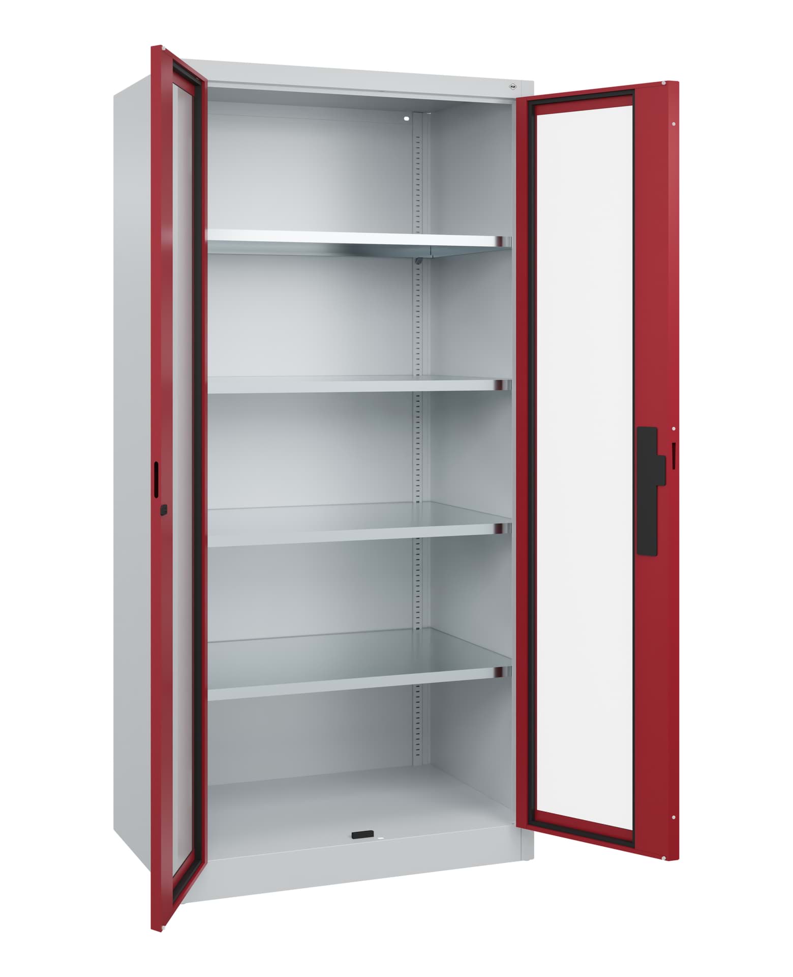 Schrank mit Sichtfenster 8922-055 / 7035 / 3003