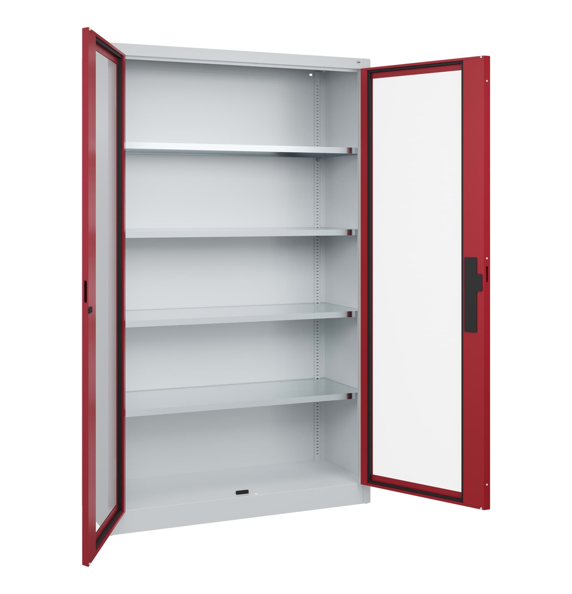 Schrank mit Sichtfenster 8930-055 / 7035 / 3003