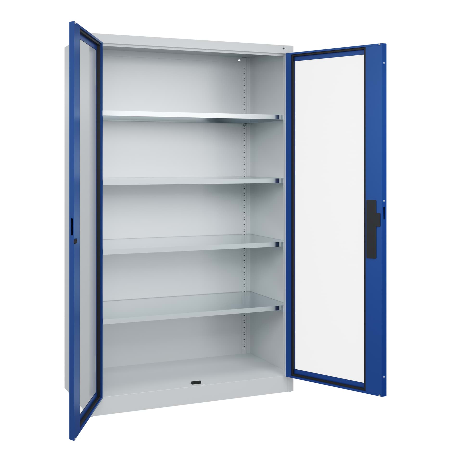 Schrank mit Sichtfenster 8931-055 / 7035 / 5010