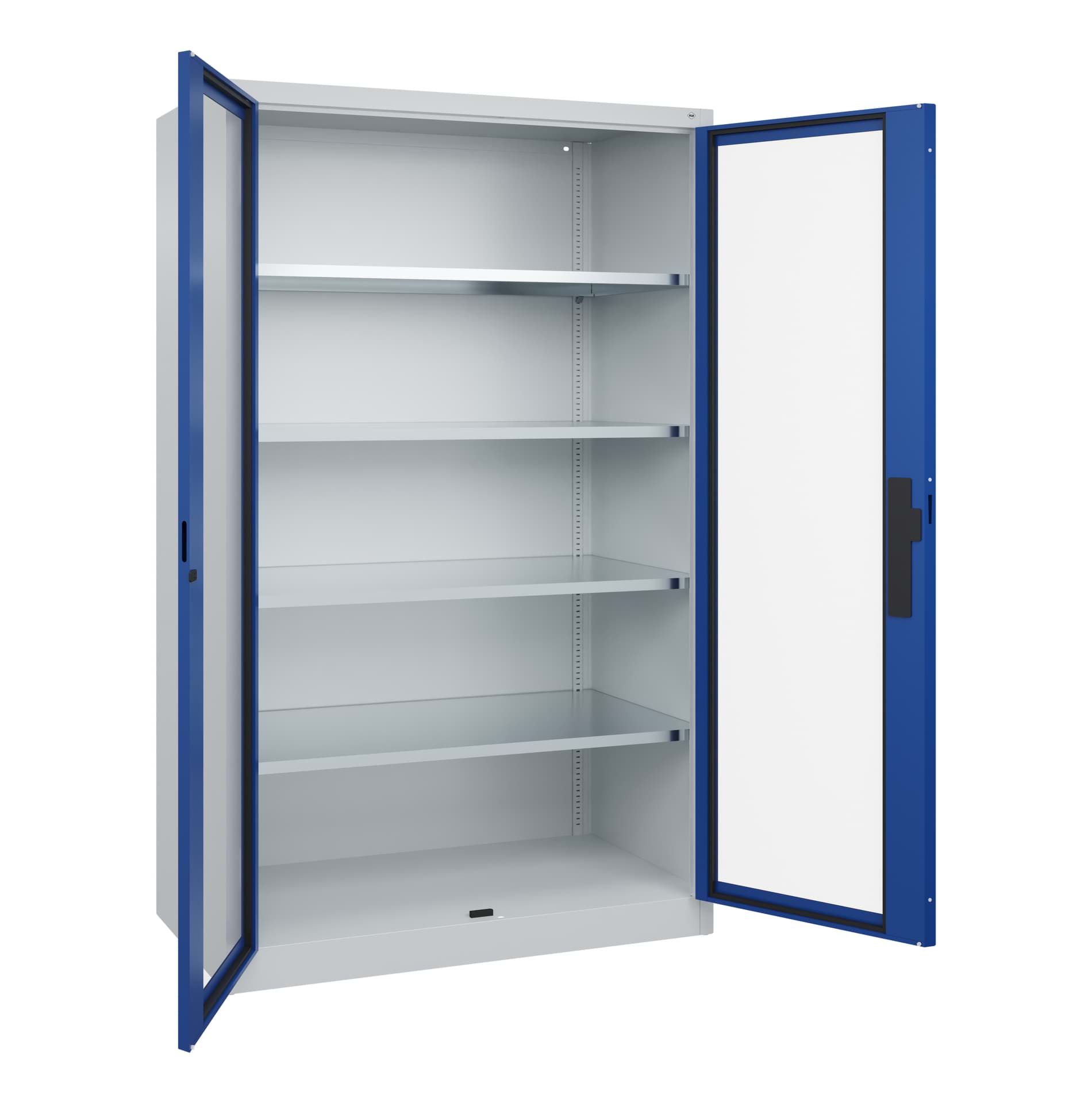 Schrank mit Sichtfenster 8932-055 / 7035 / 5010