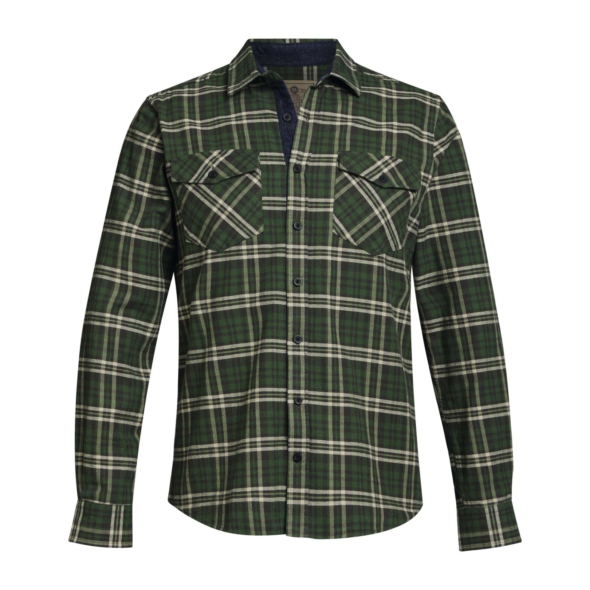 Hemd Gr. S PLAID FLANNEL Grün