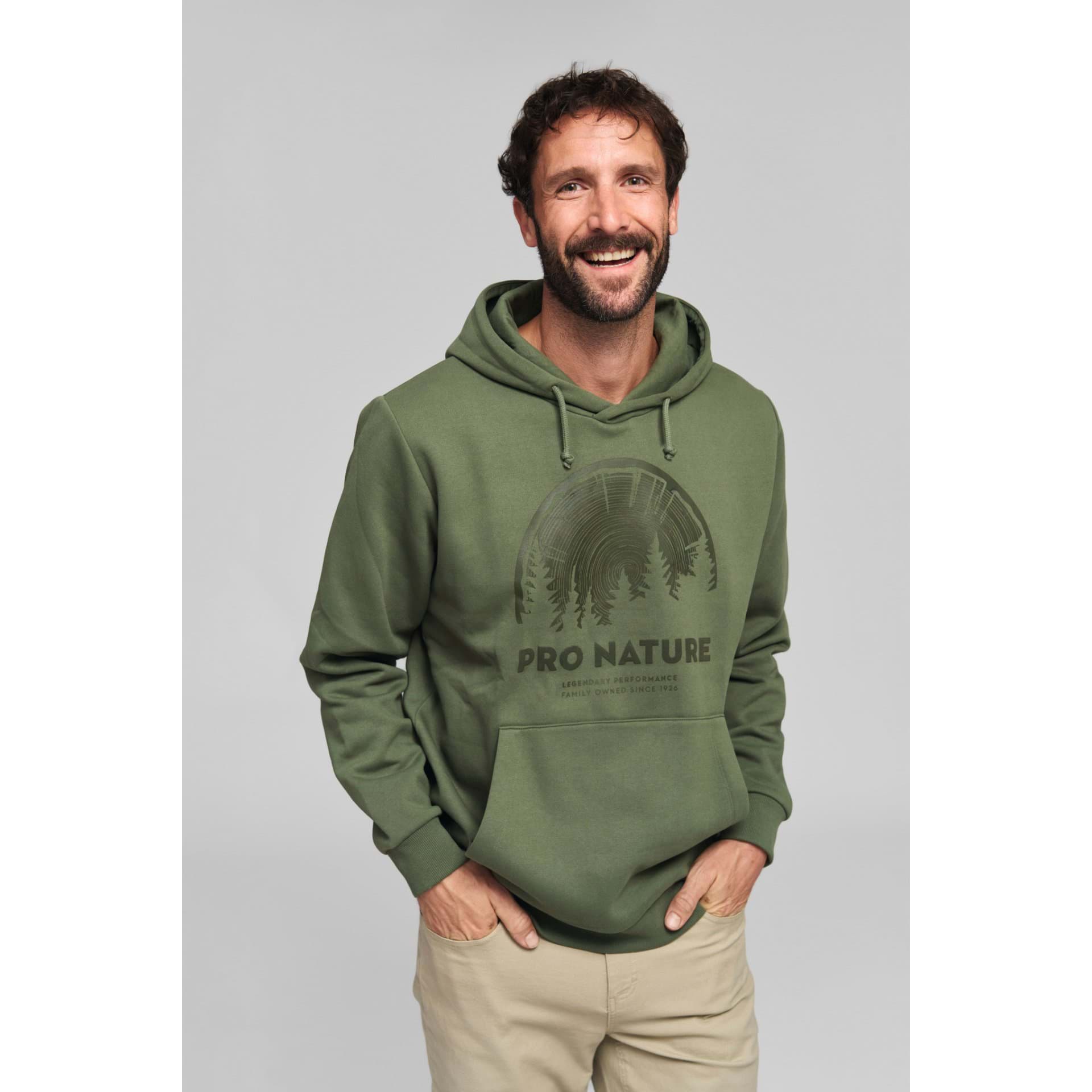Hoodie Gr. S PRO NATURE Grün