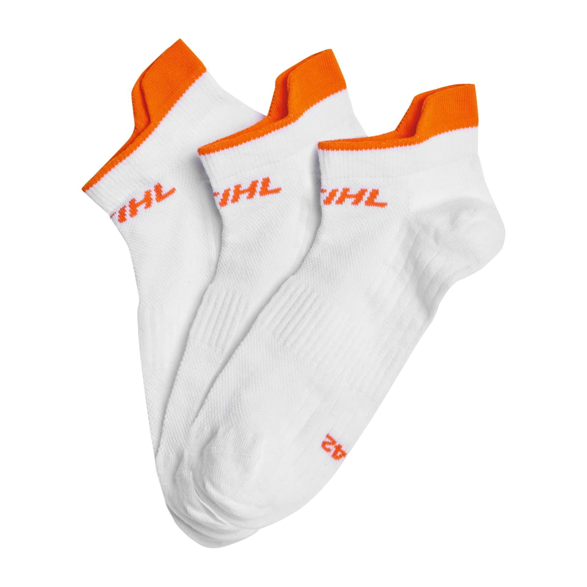 Socken Gr. 35-38 SNEAKER 3er Set Weiß