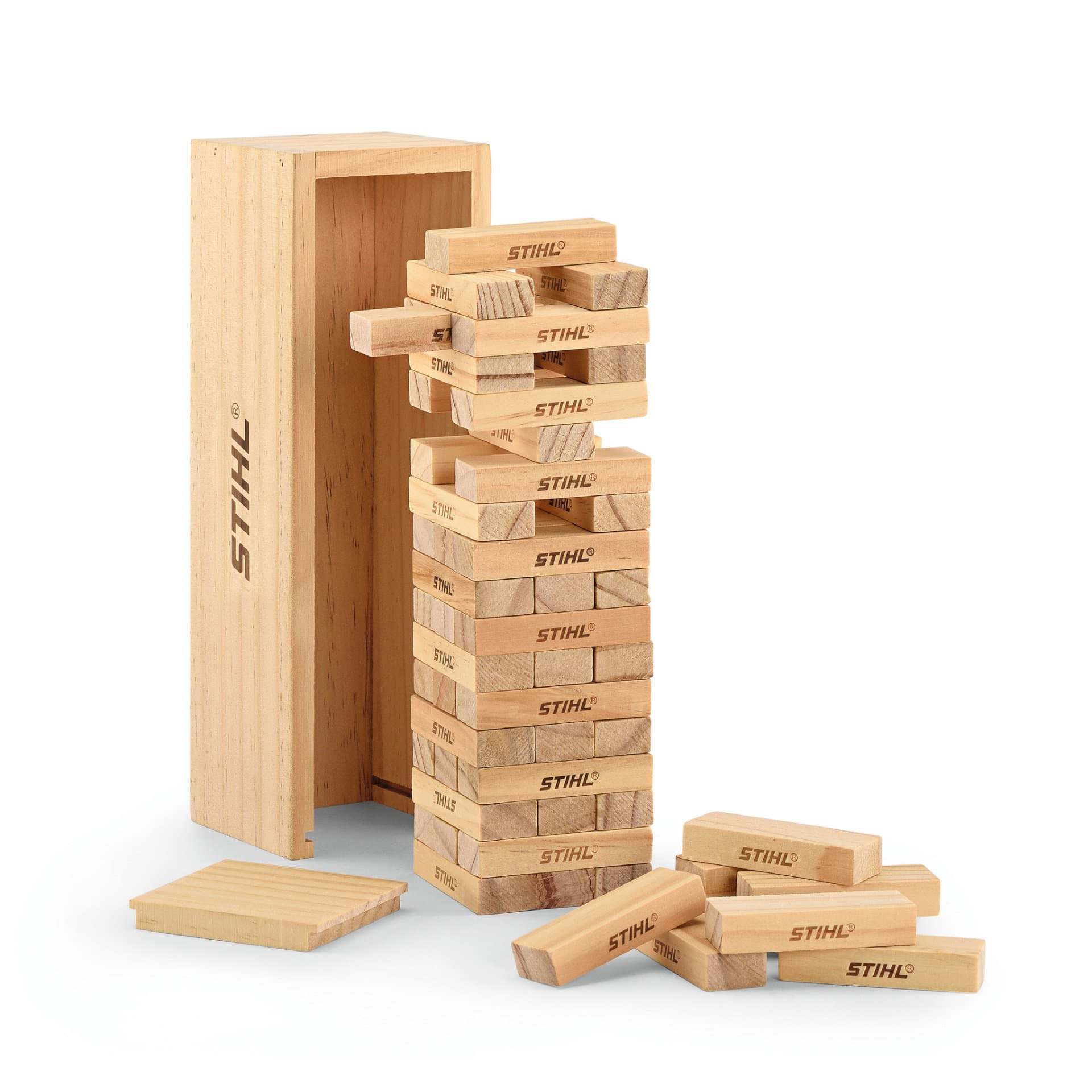 Spiel Holzstapelturm