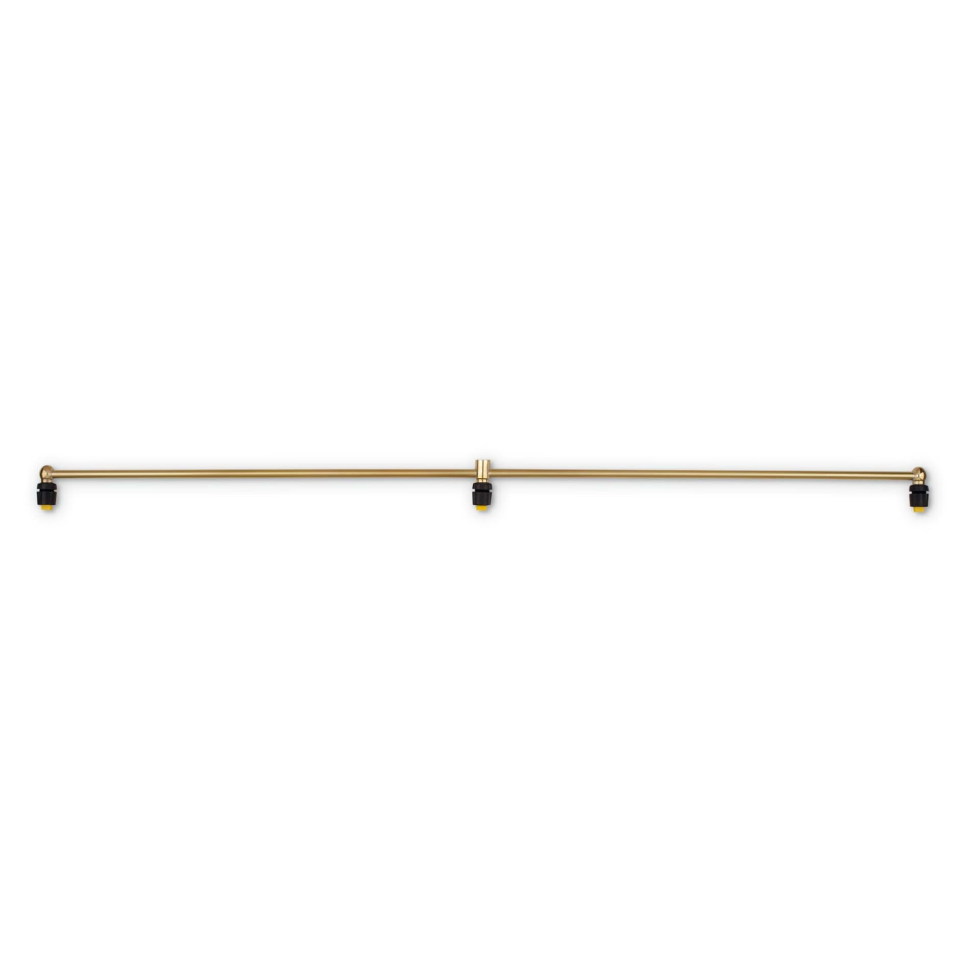Breitspritzbalken, Messing 100 cm