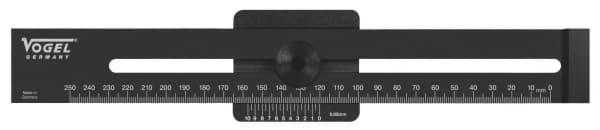 Streichmass 250mm mit Gradmesser