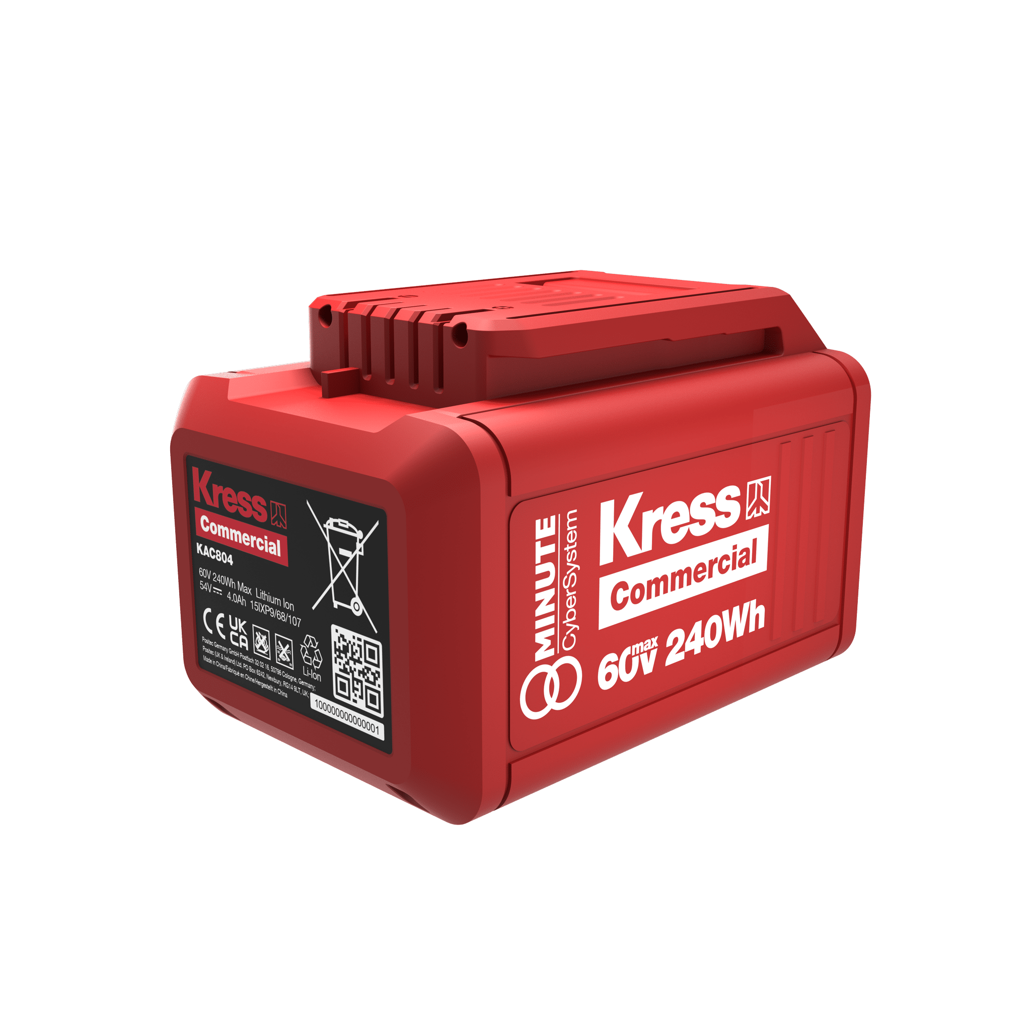 Kress KAC804 60 V CyberPack Akku – 4 Ah / 240 Wh