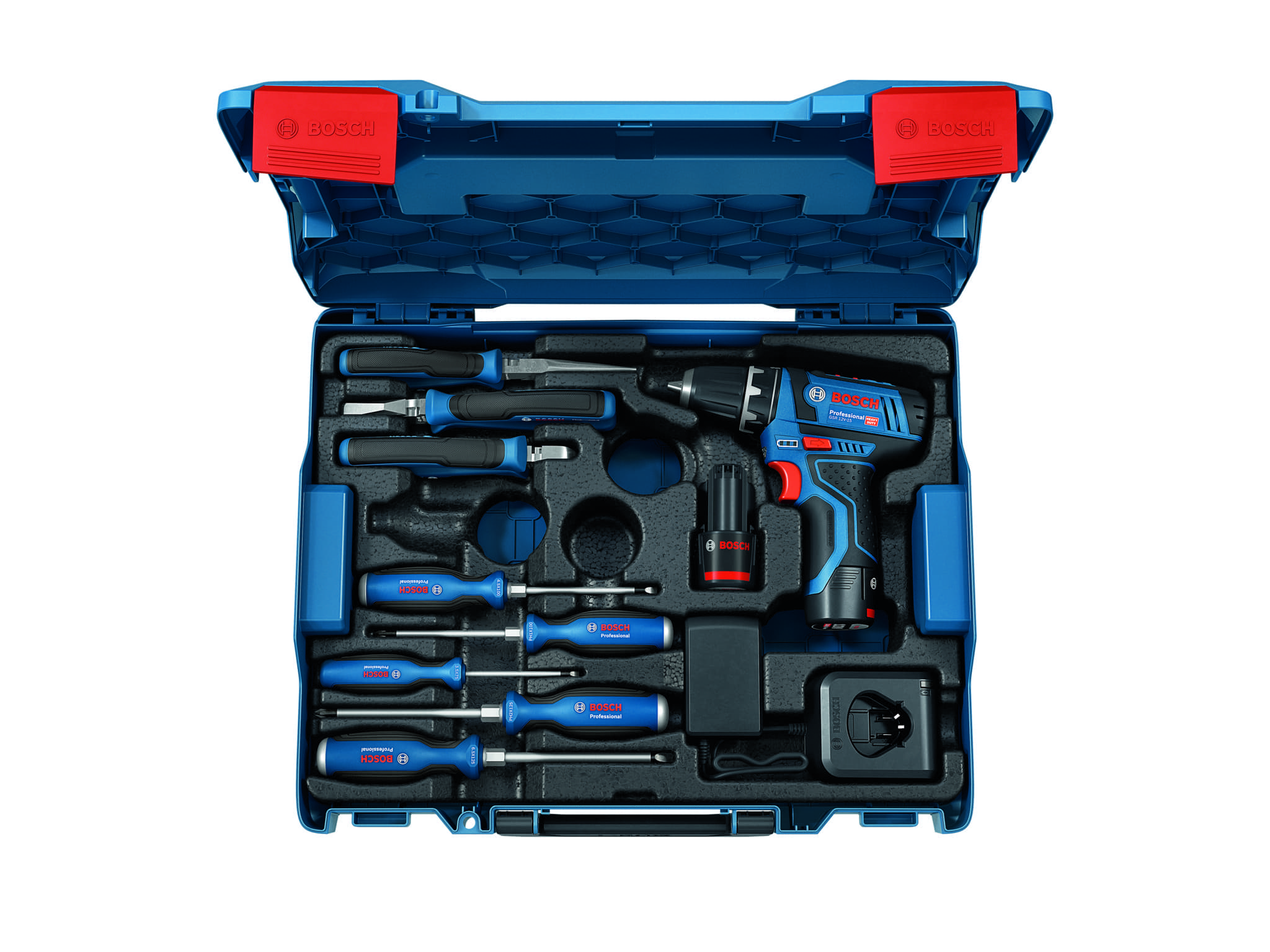 Akku-Bohrschrauber GSR 12V-15 Aktionsset
