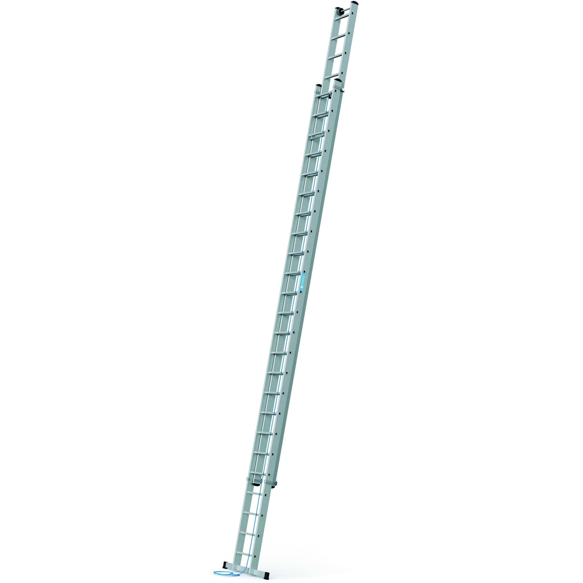 Imagen de Seilzugleiter Skyline 2E 2x24 Sprossen Leiterlänge max 12,22 m Arbeitshöhe 12,75 m