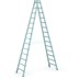 Imagen de Stehleiter Coni B 2x14 Sprossen Leiterlänge 4,02 m Arbeitshöhe 5,10 m