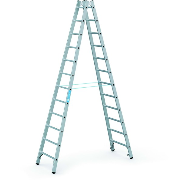 Bild von Stehleiter Coni B 2x12 Sprossen Leiterlänge 3,46 m Arbeitshöhe 4,60 m