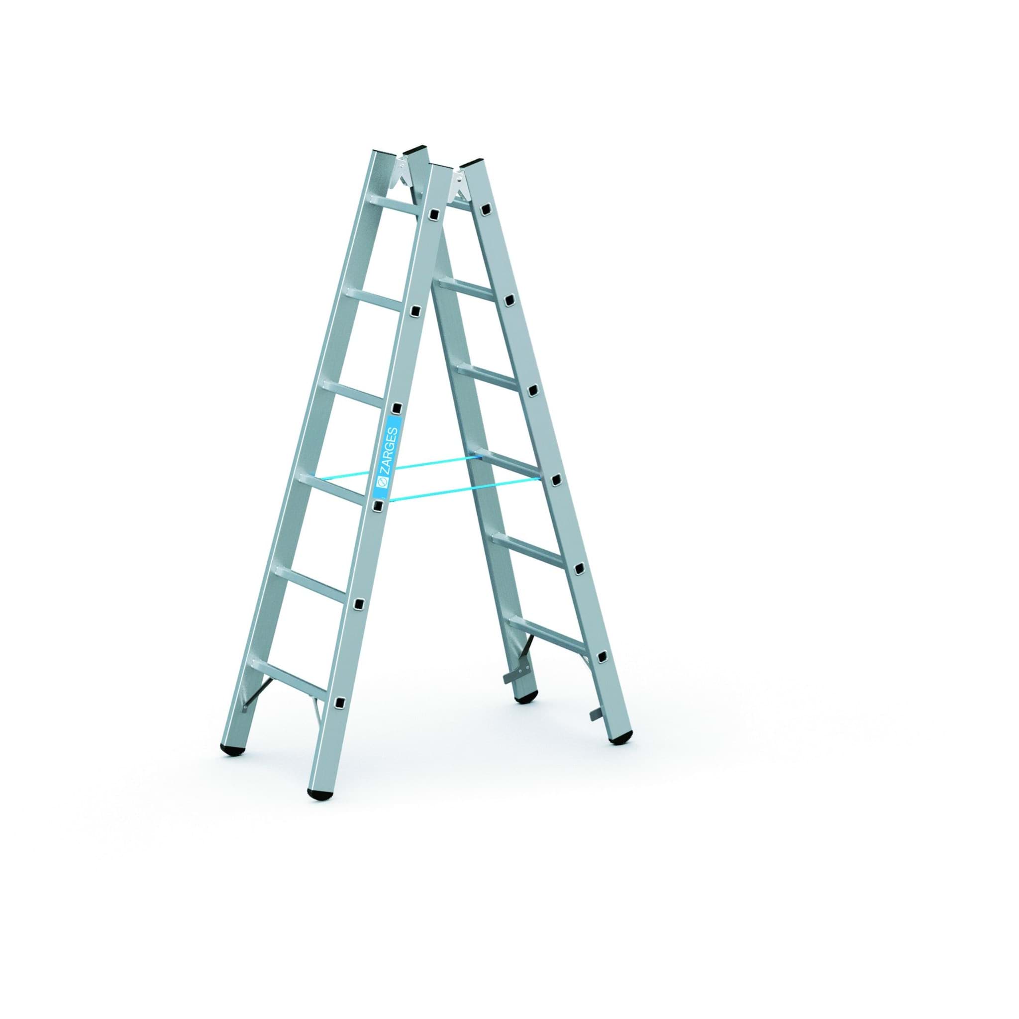 Imagen de Stehleiter Coni B 2x6 Sprossen Leiterlänge 1,78 m Arbeitshöhe 3,00 m