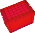 Bild von Sichtlagerkasten rot B400xT600xH175 mm Auflast 600kg, VE 2 Stk. ohne Griffloch