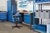 Bild von Polsterelement Supertec blau für Arbeitsstuhl Neon